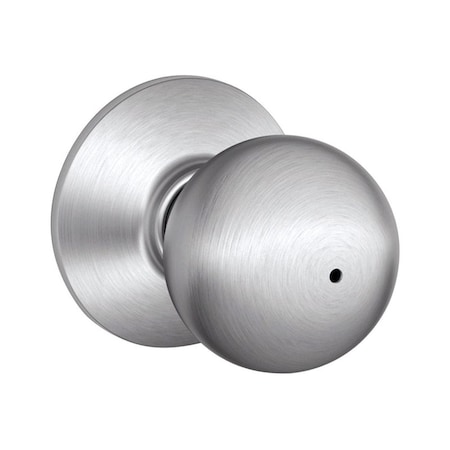 Schlage Schlage Orbit Satin Chrome Privacy Lockset 1-3/4 in. F40CSVORB626